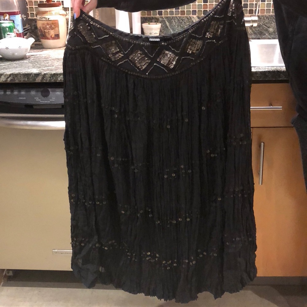 Silk skirt